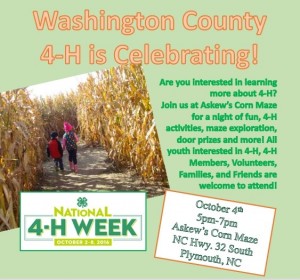 Cover photo for 4-H Night at Askew's Corn Maze