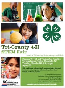Cover photo for Sign-Up for the 4-H STEM Fair TODAY!
