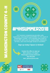 Cover photo for 4-H Summer Programs! Sign Up Today!