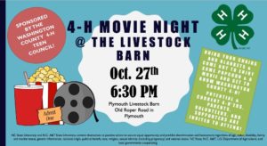 Cover photo for 4-H Community Movie Night!